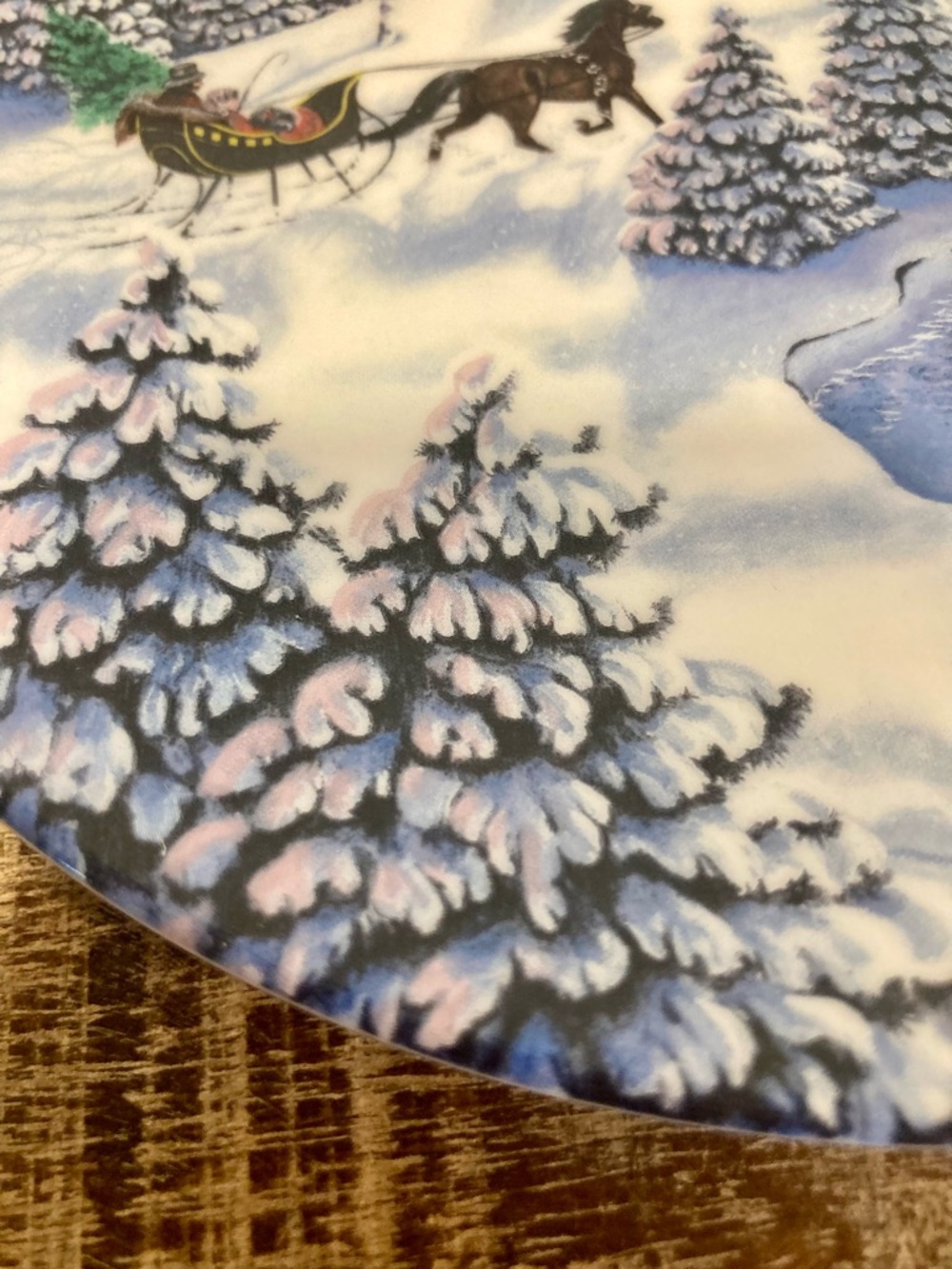 1991 “I’ll be Home for Christmas” WL George Decorative Plate - Picture 5 of 10
